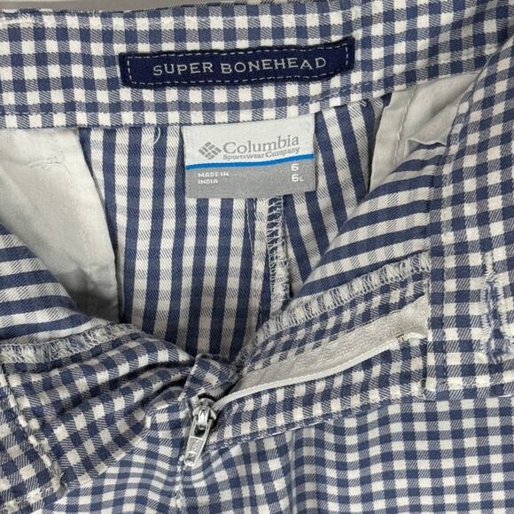 Columbia Women's Shorts PFG Activewear Outdoors Hiking Casual Preppy Mom Size 6 - Picture 2 of 6